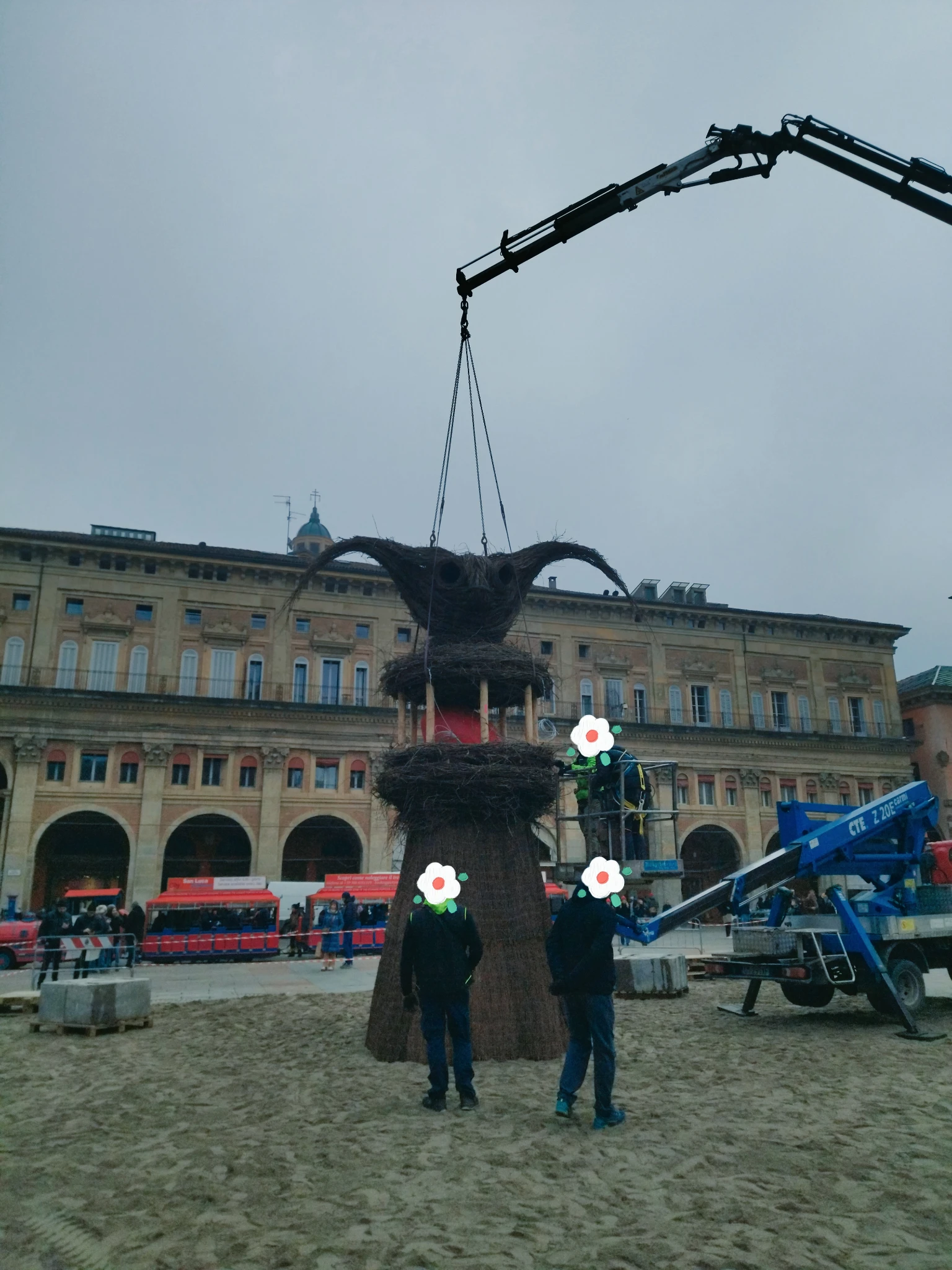 Foto al processo di installazione, credo verso la fine o quasi. Filtro applicato per rendere il tutto un po' più luminoso