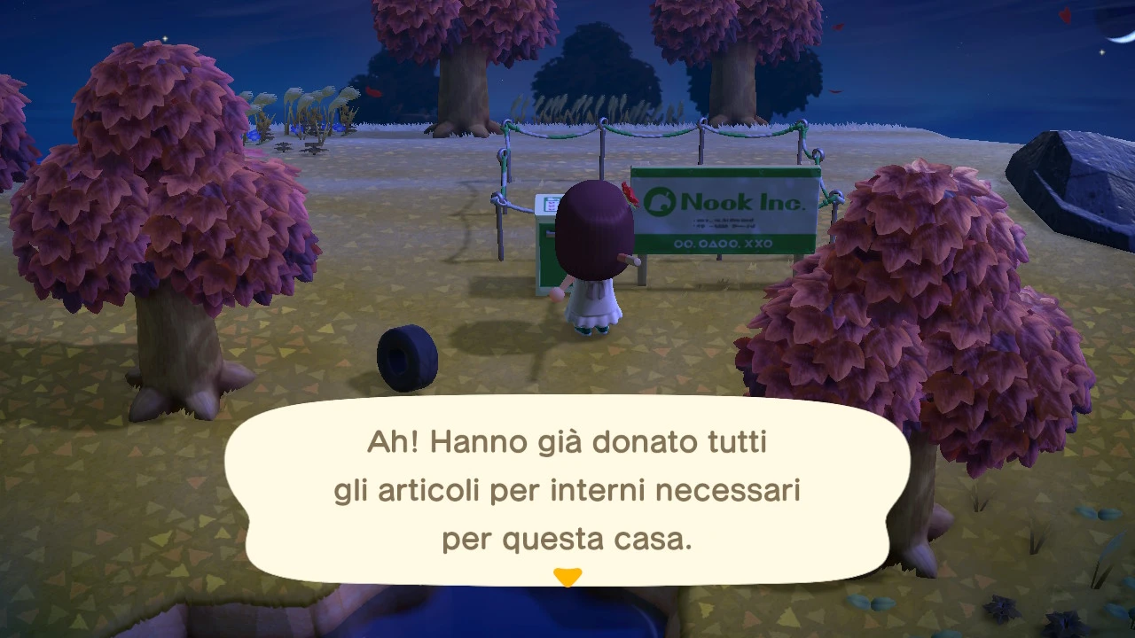 "Ah! Hanno già donato tutti
gli articoli per interni necessari
per questa casa."