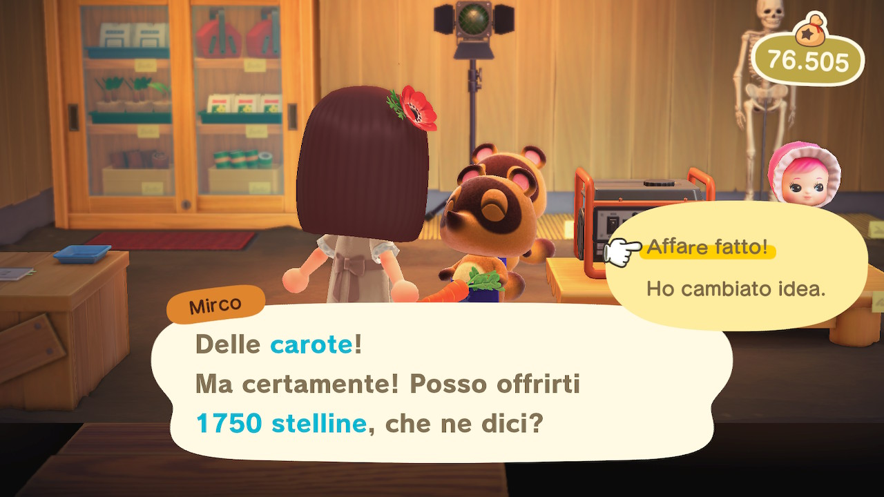 Mirco

Delle carote!
Ma certamente! Posso offrirti
1750 stelline, che ne dici?