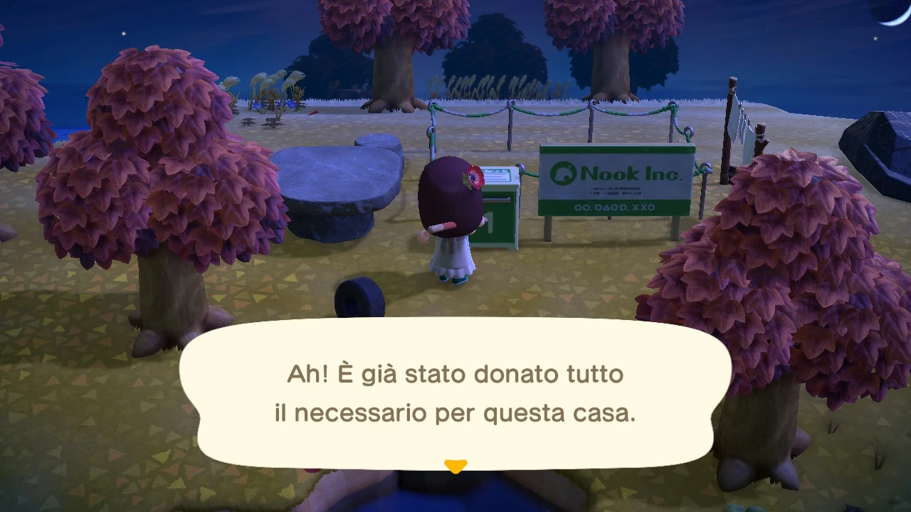 "Ah! È già stato donato tutto
il necessario per questa casa."