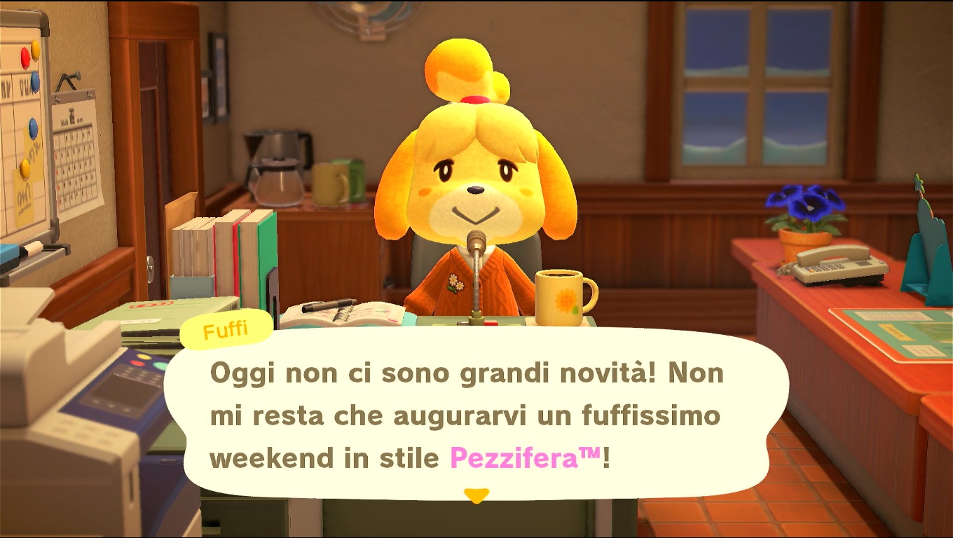 Fuffi

Oggi non ci sono grandi novità! Non
mi resta che augurarvi un fuffissimo
weekend in stile Pezzifera™!