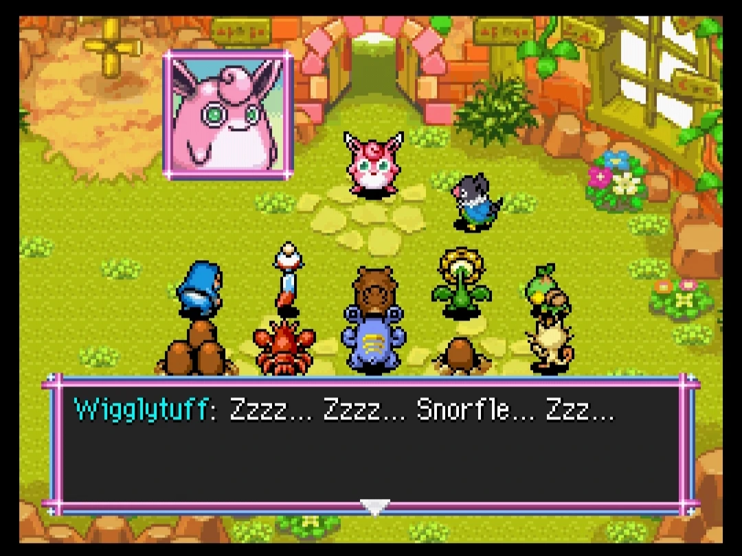 Wigglytuff: Zzzz... Zzzz... Snorfle... Zzz...